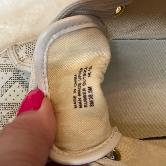 Michael Kors Logo Sneakers Size 8 - Picture 2 of 6